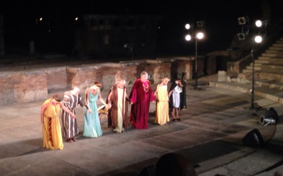 La donna di Samo - Saluti al pubblico