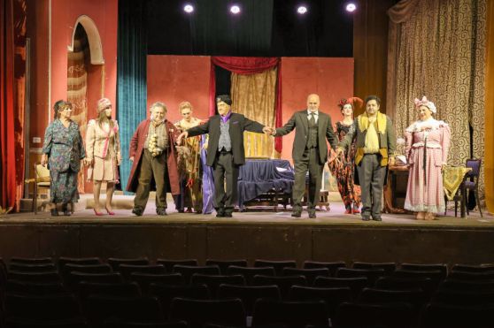 La famiglia Malocchio - fine spettacolo