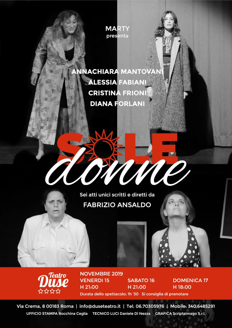 Soledonne - Locandina