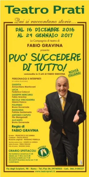 Puo succedere di tutto - Locandina